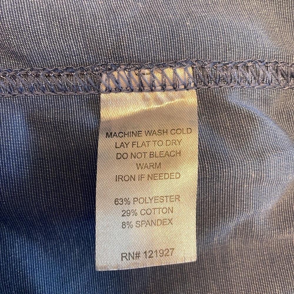 JOHNNIE-O Men’s Jupiter Cotton Performance Shorts Size 34 Blue Pockets Chino - Picture 12 of 16